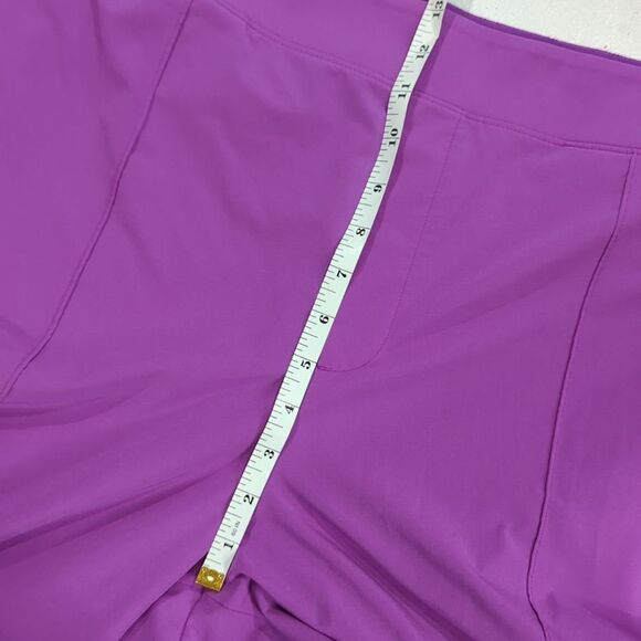 Athleta Pants Womens 18 Purple Vienna Slim Pant Neon - Picture 10 of 11